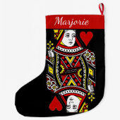 Dame van het hart Grote kerststaart Grote Kerstsok (Achterkant)