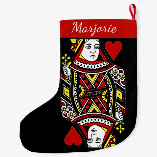 Dame van het hart Grote kerststaart Grote Kerstsok (Achterkant)