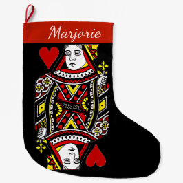 Dame van het hart Grote kerststaart Kerstsok