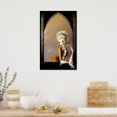 Dame van het Hof Poster (Keuken)