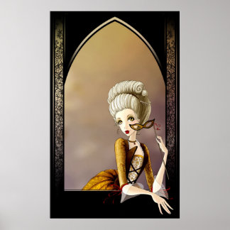 Dame van het Hof Poster