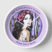 Dame van het lavender Fairy Tale (Voorkant)