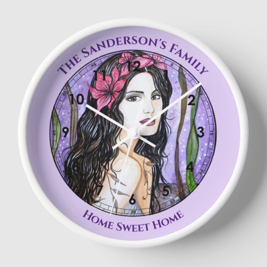 Dame van het lavender Fairy Tale (Voorkant)