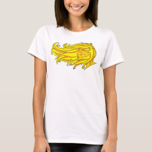 Dame van het licht t-shirt