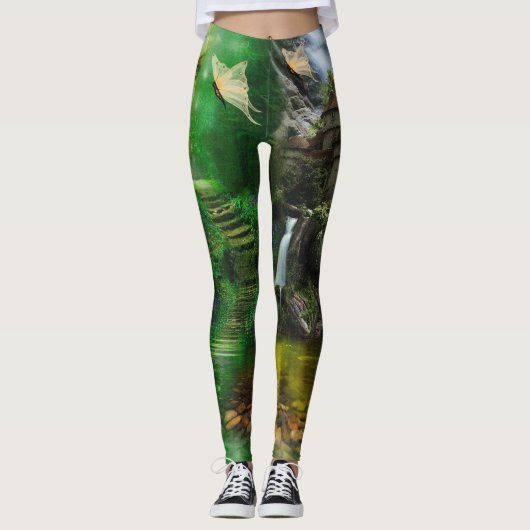 Dame van het meer leggings (Voorkant)