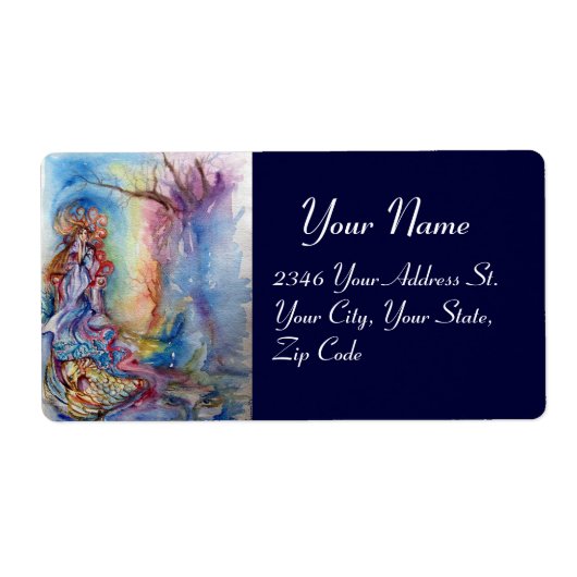 DAME VAN HET MEER, Magie en Mysterie Etiket (Voorkant)