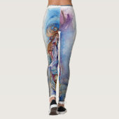 Dame van het meer / Magie en Mysterie, Fantasy Leggings (Achterkant)