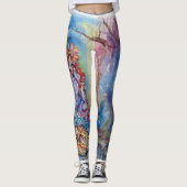 Dame van het meer / Magie en Mysterie, Fantasy Leggings (Voorkant)