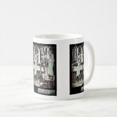 Dame van het meer over Excalibur Koffiemok (Voorkant rechts)