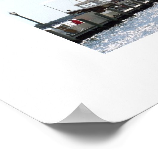 Dame van het meer van Genève,WI Poster (Hoek)