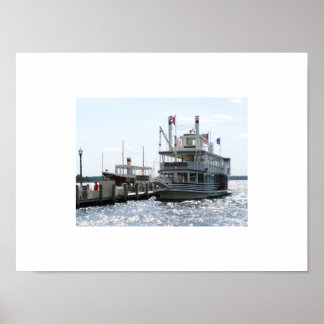 Dame van het meer van Genève,WI Poster