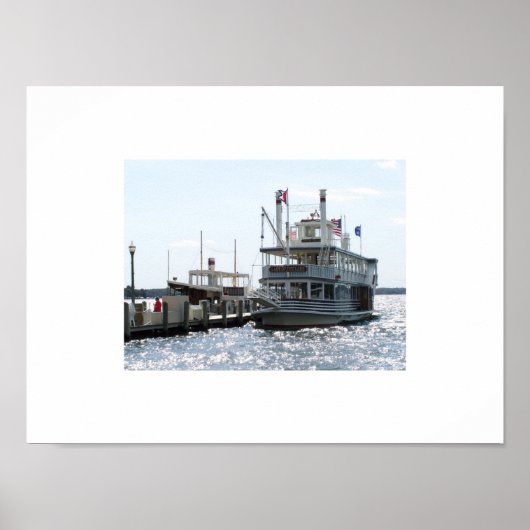 Dame van het meer van Genève,WI Poster (Voorkant)