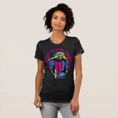 Dame van het Night Jah Sunny Arts Design Tshirt (Voorkant volledig)