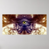 Dame van het Poster van de fantasie (Voorkant)