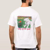 Dame van het T-shirt van de werf (Achterkant)