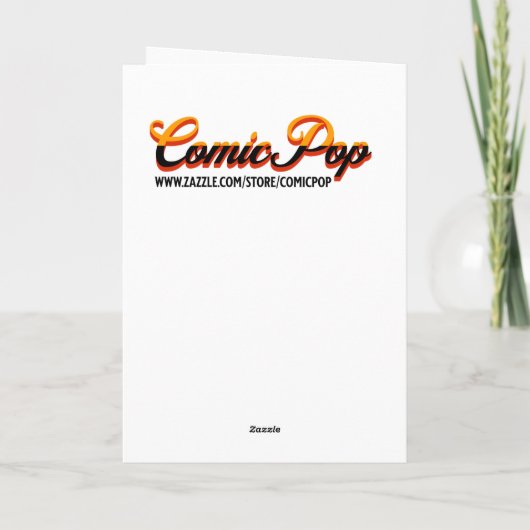  dame van kleur roze bloemen verjaardag kaart (Achterkant)