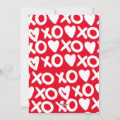 Dame van mijn hartfoto valentijndag feestdagenkaart (Achterkant)