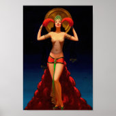 Dame van Mystery - Edward Mason Eggleston Poster (Voorkant)