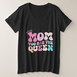 Dame van ons hart, Moederschap Gift, Moederdag Grote Maat T-shirt