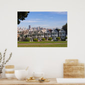 Dame van San Francisco Poster (Keuken)