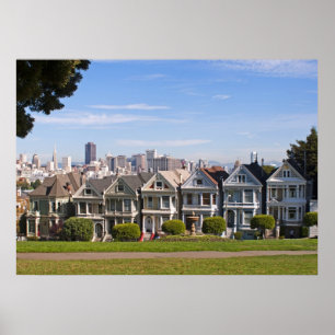 Dame van San Francisco Poster