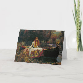 Dame van Shalott op het Water Kaart
