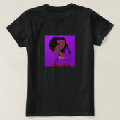 Dame van Wijsheid en Vitaliteit T-shirt (Design achterkant)
