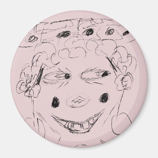 Dame Wacky Magnet (Voorkant)