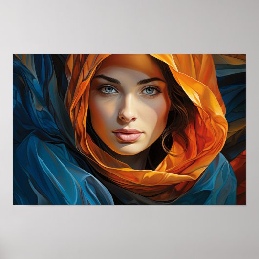 Dame Wijsheid Poster (Voorkant)