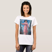 Dame Wil Koffie T-shirt (Voorkant volledig)