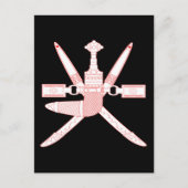 damembleem briefkaart (Voorkant)