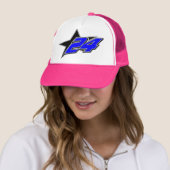 Dames #24 Trucker Hat Pet (In situ)