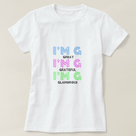 Dames 3G T-Shirt (Design voorkant)