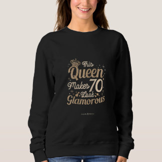 Dames 70e Dames Deze Koningin Laat 70 Er Elegant U Trui