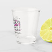 Dames Aangepaste Golf Liga: Birdie Shotglas Shot Glas (Rechts)