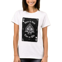 Dames Ace of Spaces-shirt