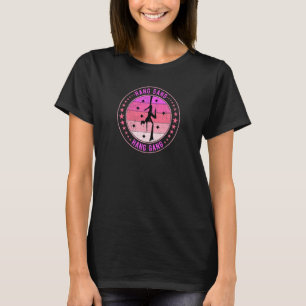 Dames Aerial Silk Danser Aerialist Hang Gang Prem T-shirt