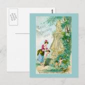  Dames Agenda 1888 Hoesje Briefkaart (Voorkant / Achterkant)
