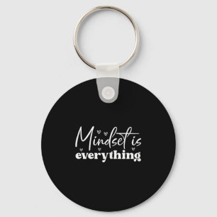 Dames Alles Is Mentaliteit Irrationele Geest Motiv Sleutelhanger