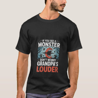 Dames Als Je Een Monster Ziet Maak Je Dan Niet Zor T-shirt