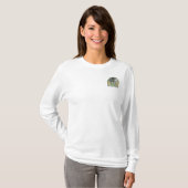 Dames American Apparel Hoodie T-shirt (Voorkant volledig)