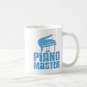 Dames Ano Master Zelfverzekerde Muzikant Pro Toets Koffiemok