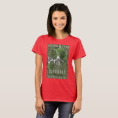 Dames "Anticonventie" gekleurde t-shirt (Voorkant volledig)