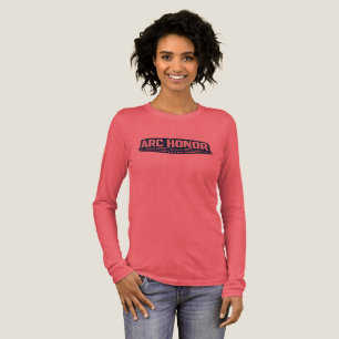 Dames ARC Honor voor-/achterkant Logo LS T-shirt