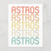 Dames Astros (Achterkant)