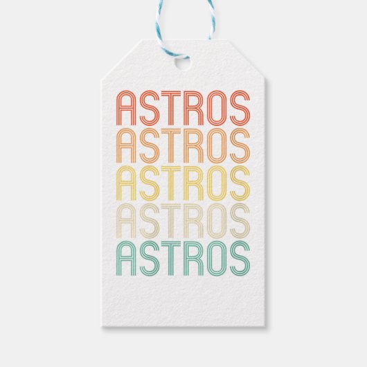 Dames Astros Cadeaulabel (Voorkant)