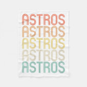Dames Astros Fleece Deken (Voorkant)