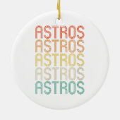 Dames Astros Keramisch Ornament (Achterkant)