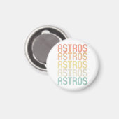 Dames Astros  Magneet (Voorkant / Achterkant)