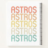 Dames Astros Notitieboek (Achterkant)
